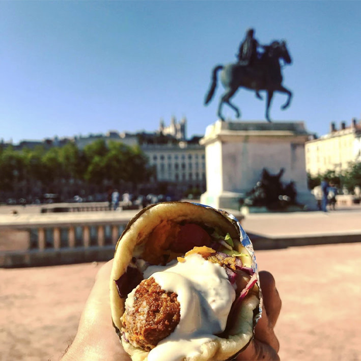 lafa falafel lyon
