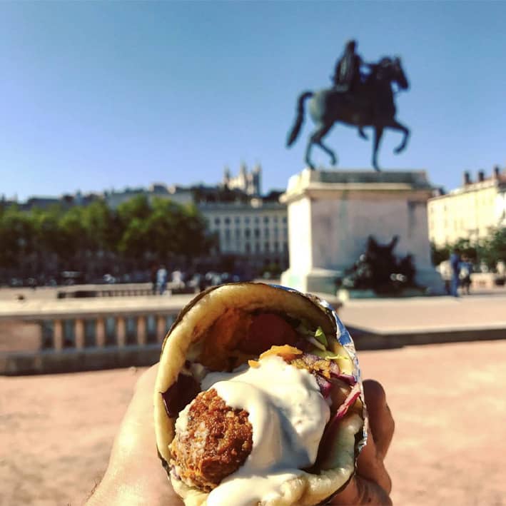 lafa falafel lyon