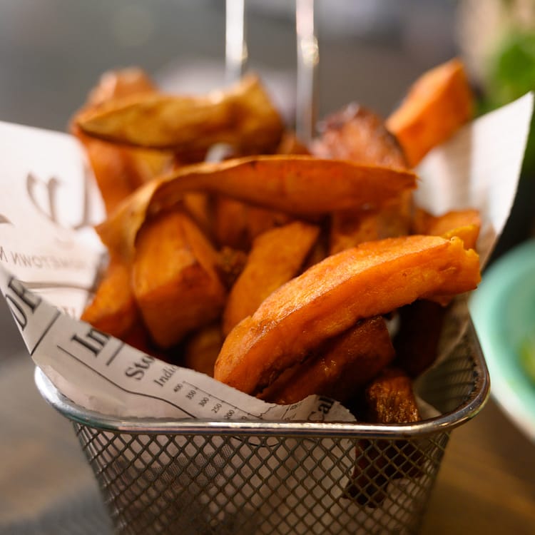 frite de patates douces